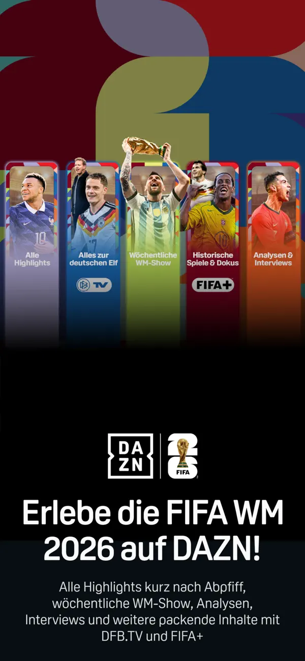 DAZN: Sport Live Streaming iPhone App Screenshot 1 – Sport