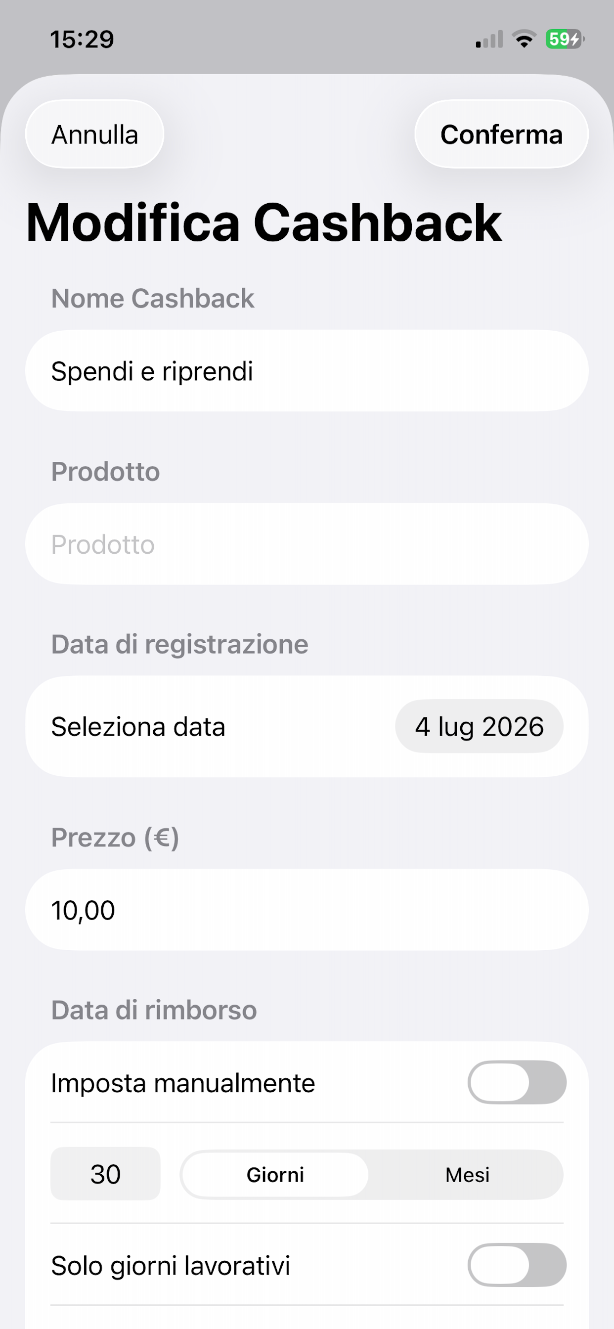 Cashback Manager screenshot 3