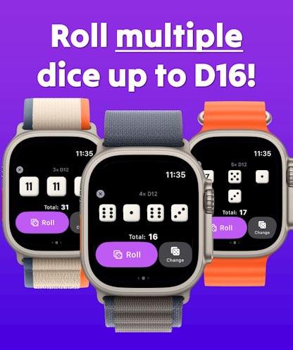 Watch Flip: Coin Toss & Dice screenshot 4