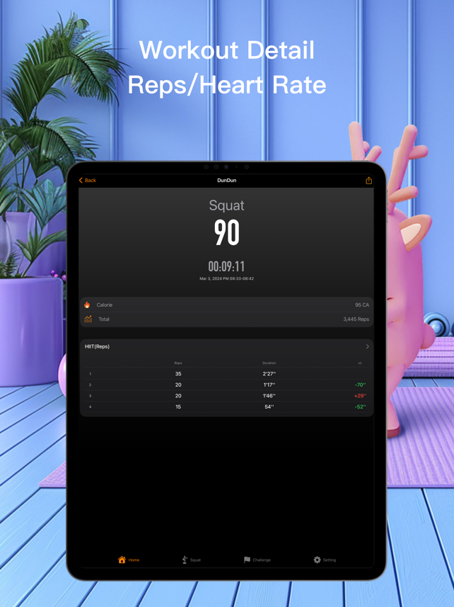 DunDun - Squat Counter Screenshot