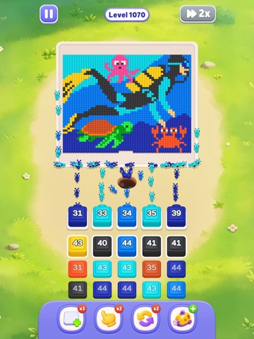 Pixel Ants - Swarm Hunt iPad screenshot