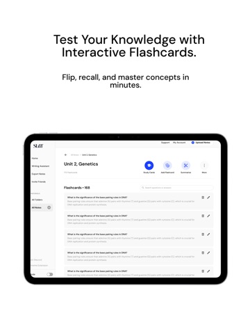 SlaySchool: AI Notetaker iPad screenshot