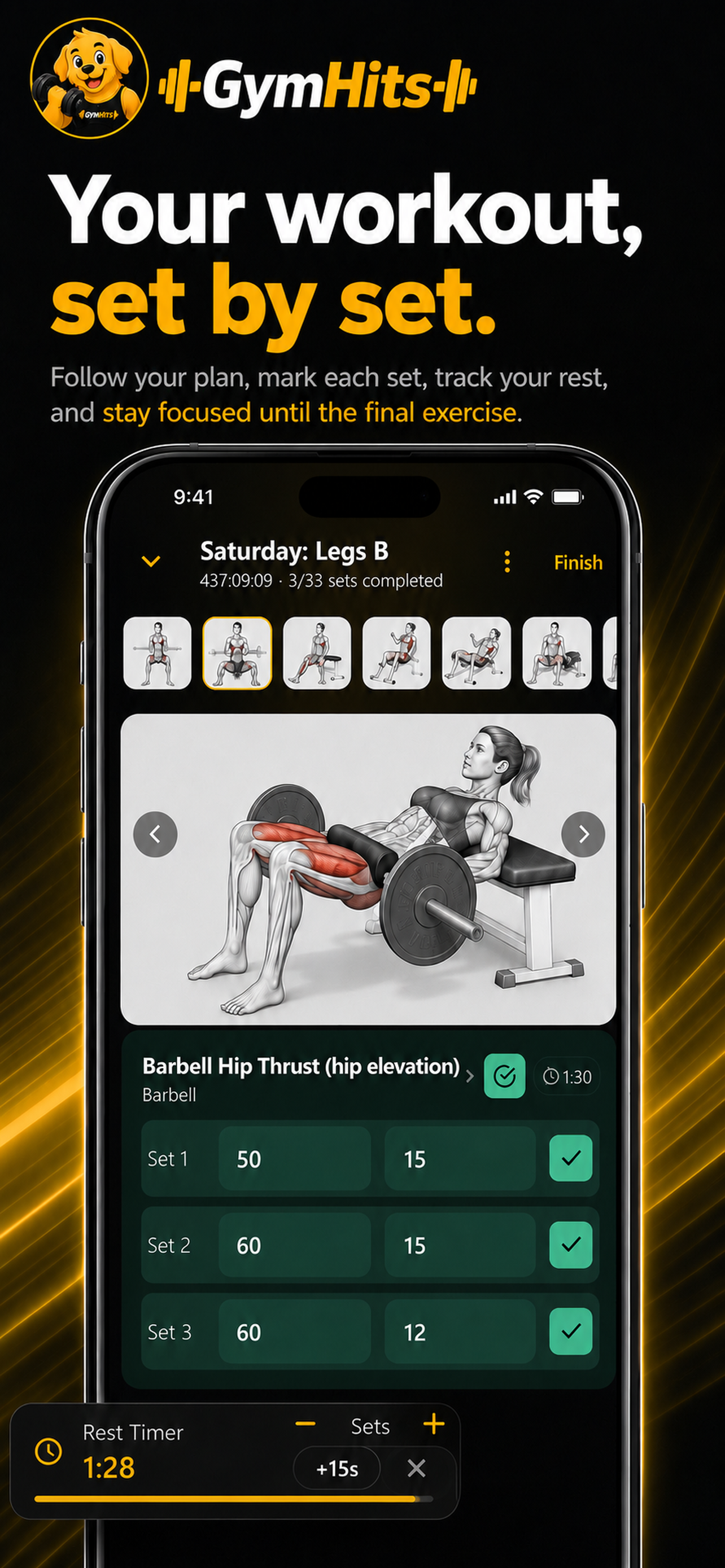 GymHits screenshot 3