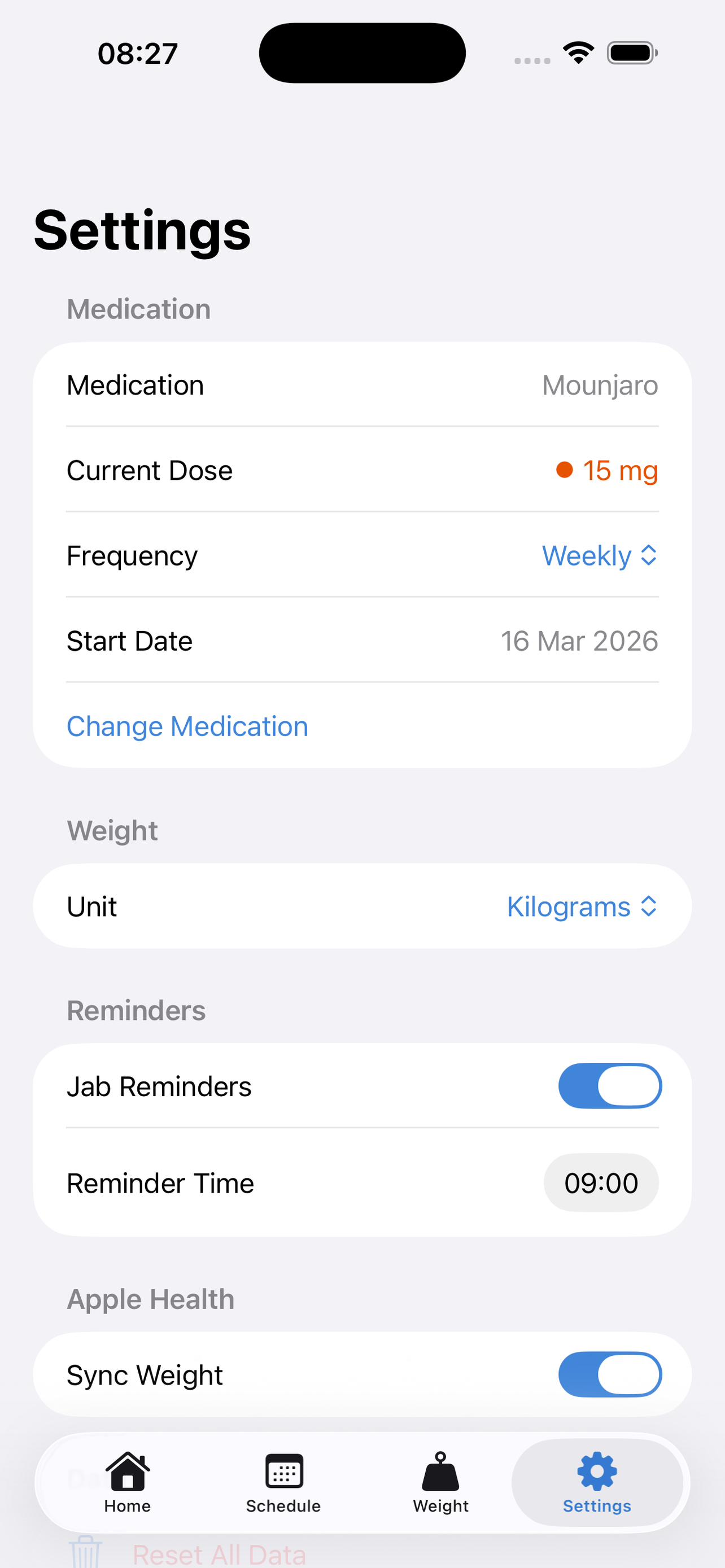 GLP-1 Jab Tracker