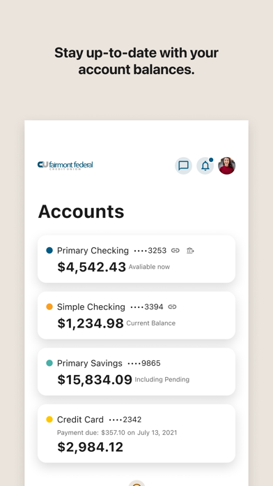 Fairmont Federal Credit Union Screenshot 3 - AppWisp.com Fairmont Federal Credit Union Screenshot 3 - AppWisp.com