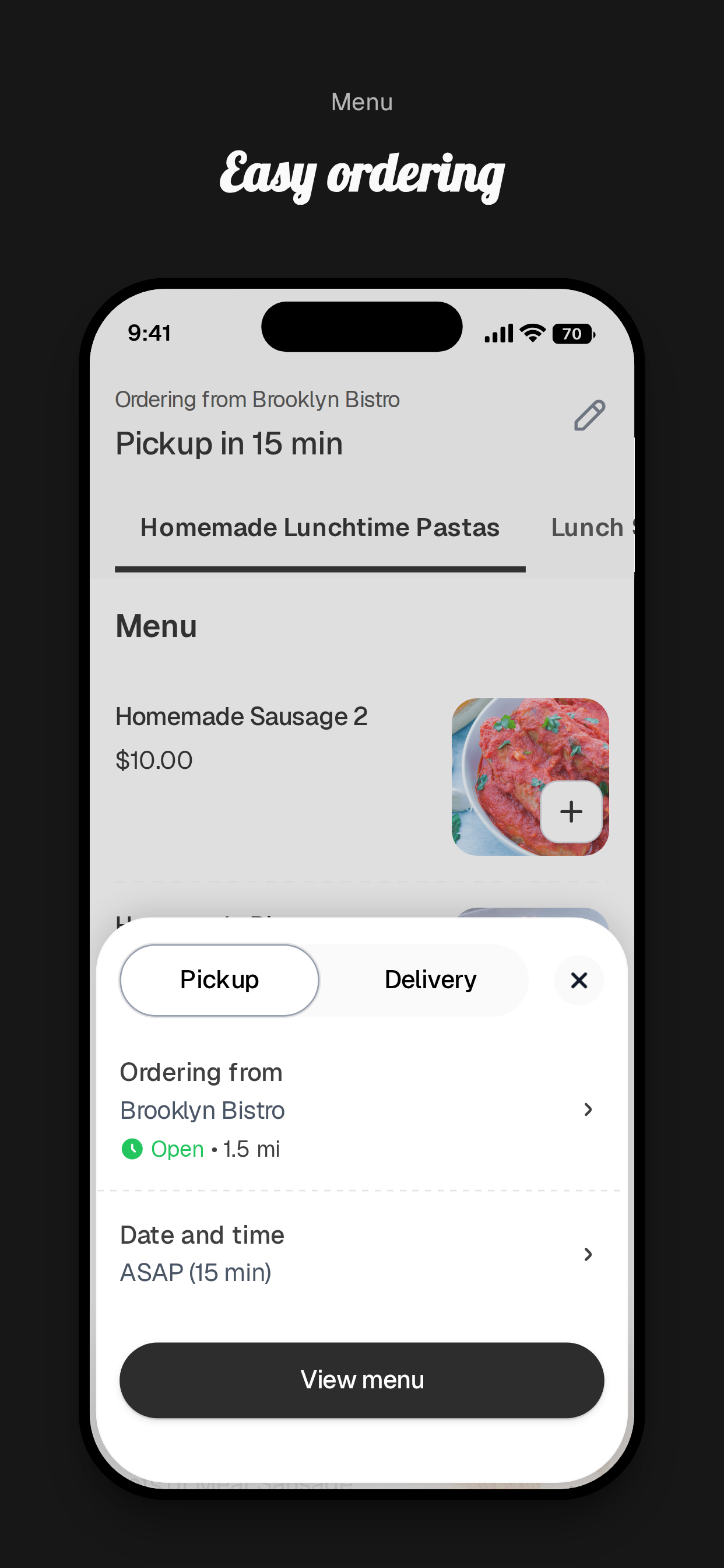Brooklyn Bistro screenshot 3
