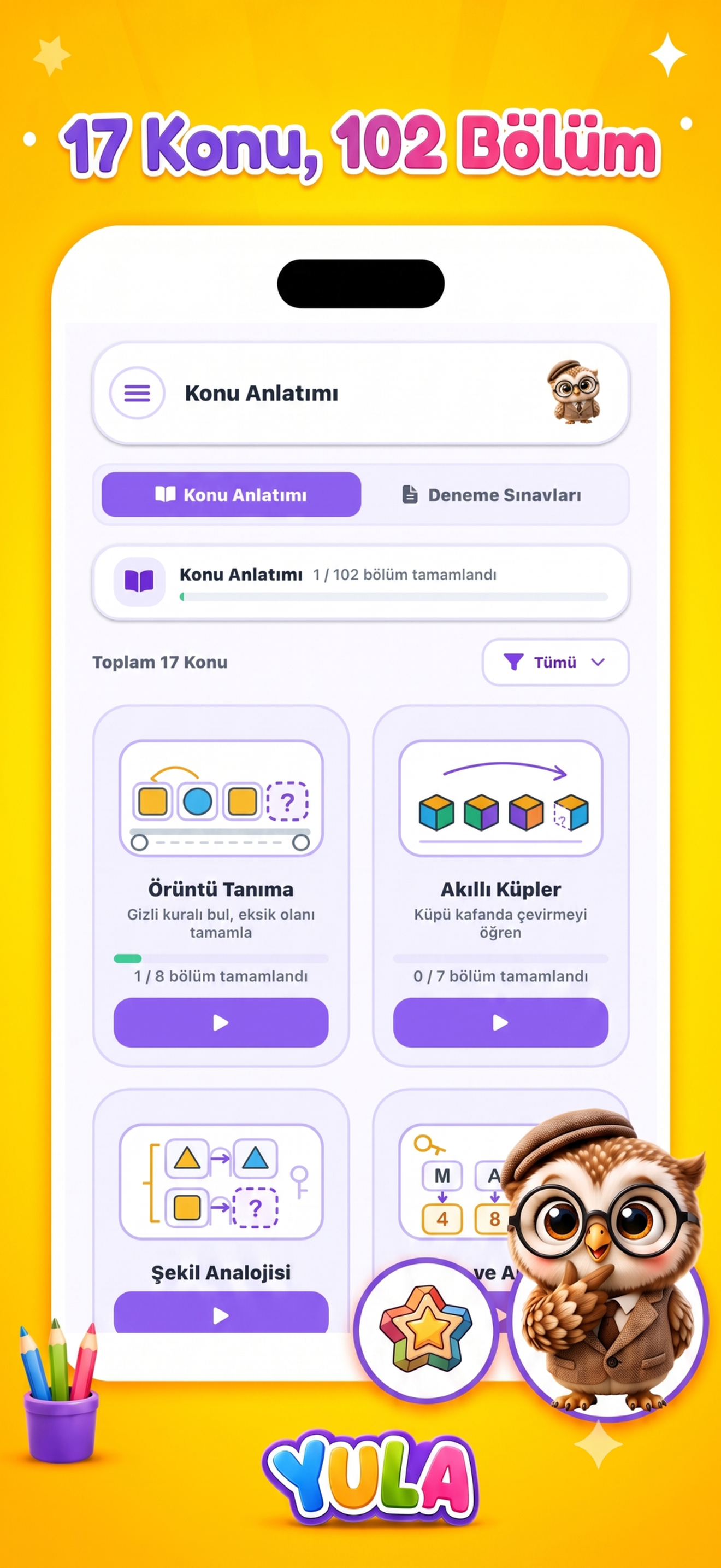 Yula: Bilsem Sınavı Hazırlık screenshot 3