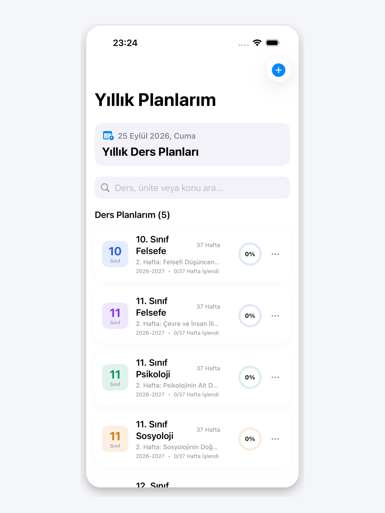 Screenshot 6 of YillikPlanlarim