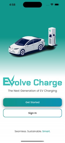 EVolve Charge App Screenshot 1 of 3
