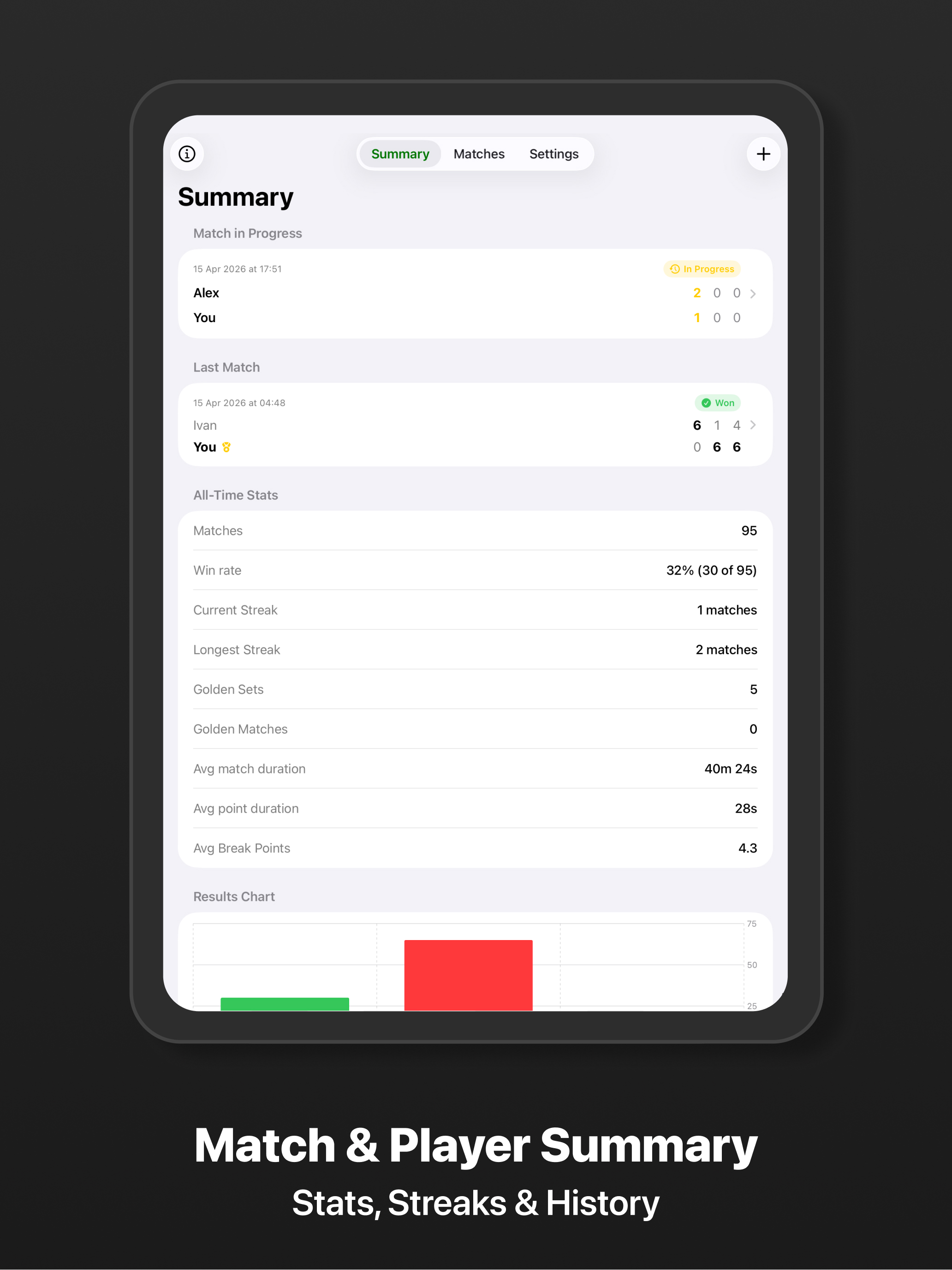 Tennis Match Score Keeper screenshot 14