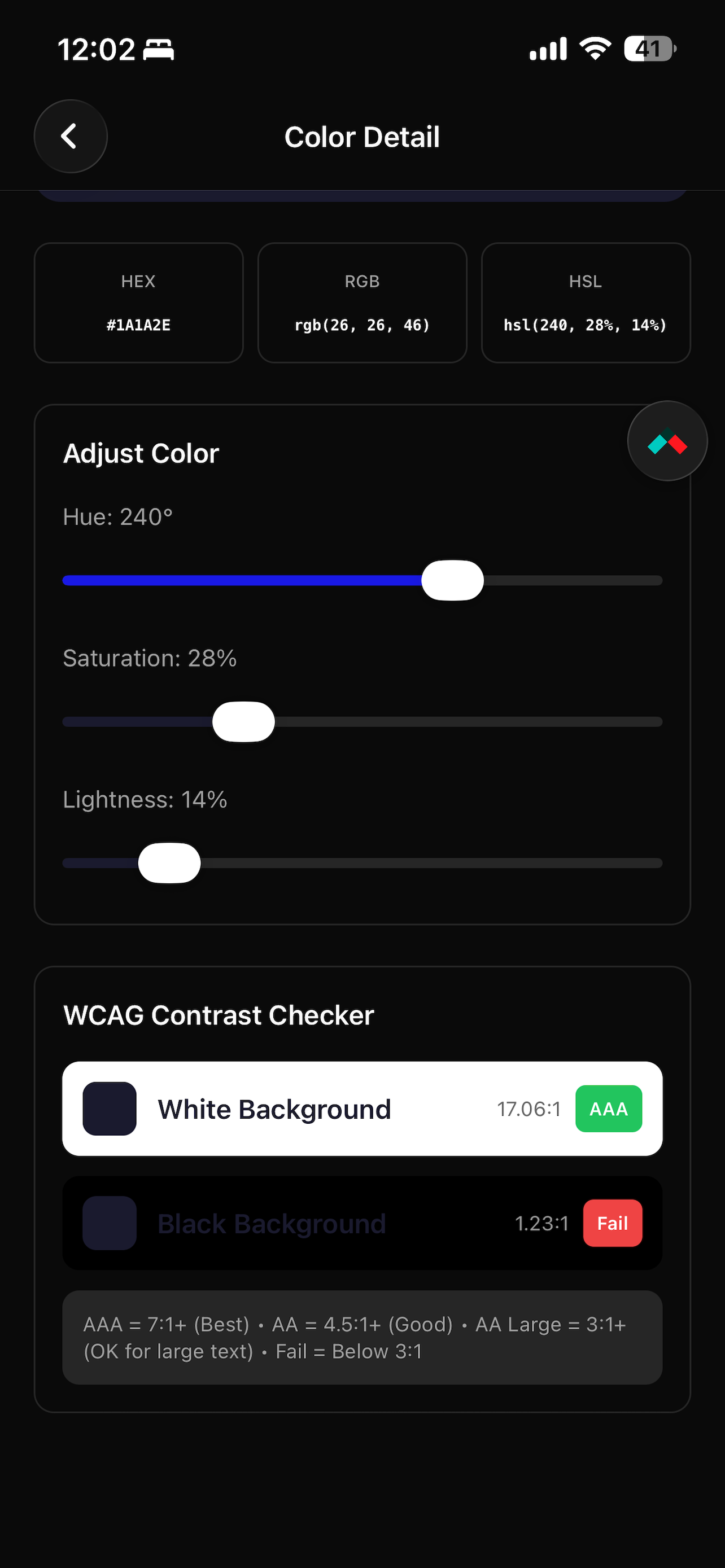 Colour Palette Generator