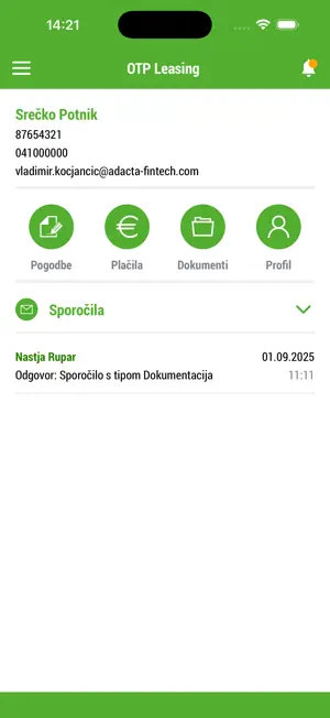 OTP Leasing screenshot 2