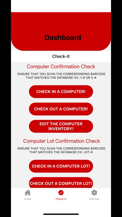 Computer Inventory Application
