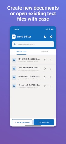 Word Editor: Reader & Writer Screenshot 1 of 4