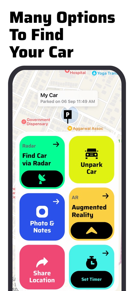 Find My Car - Car Tracker - Navigation App | MWM