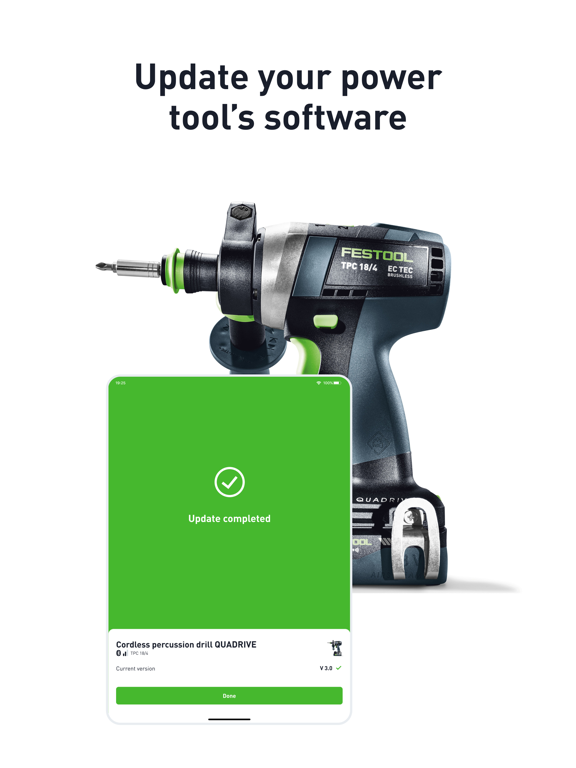 Festool iPad screenshot 2 - Productivity app