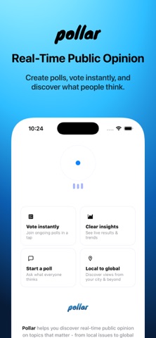 Pollar: Vote & Discover screenshot