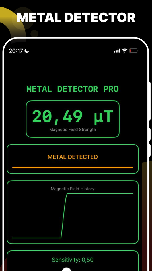#2. Metal Detector. (iOS) 由: Muhammed Efdal incesu