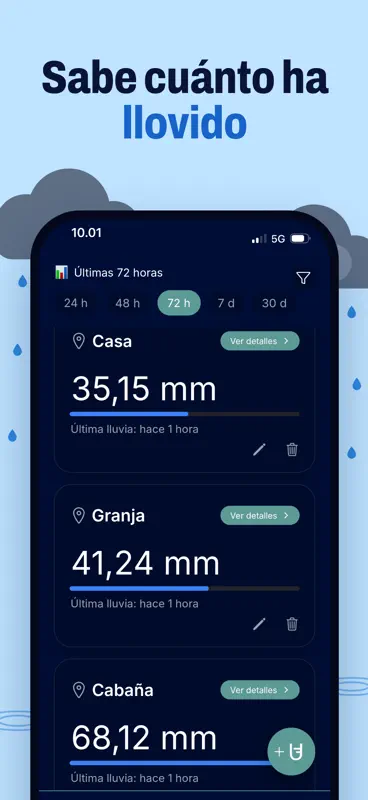 Pluviômetro: Medidor de Chuva screenshot 2 of 7