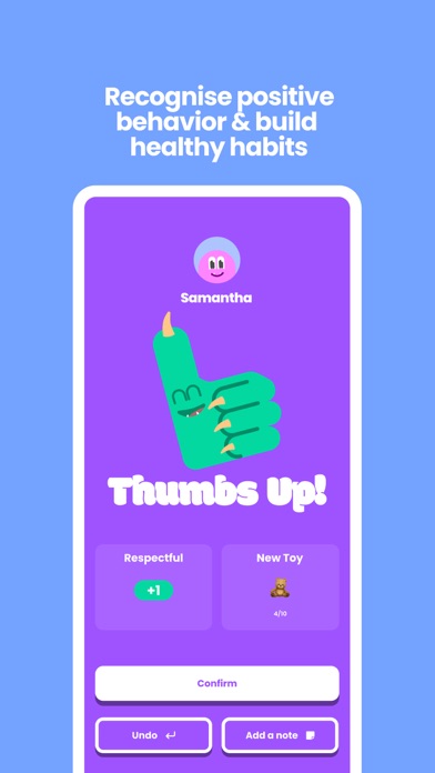 Thumsters: Chore Chart App Screenshot