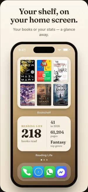 Papyrus: Book Tracker Widget screenshot 2