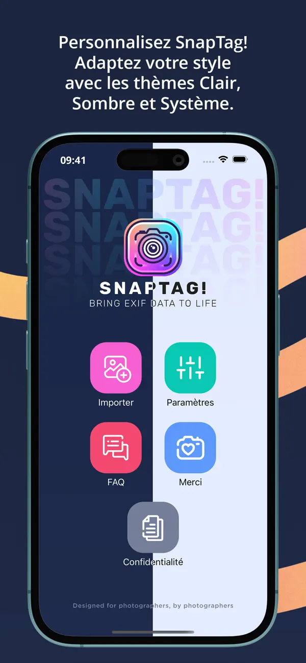 Screenshot #1 pour SnapTag! – Éditeur EXIF