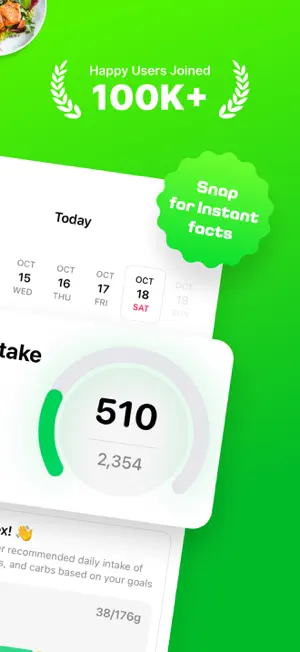 AI Calorie Tracker: Snacky screenshot 2