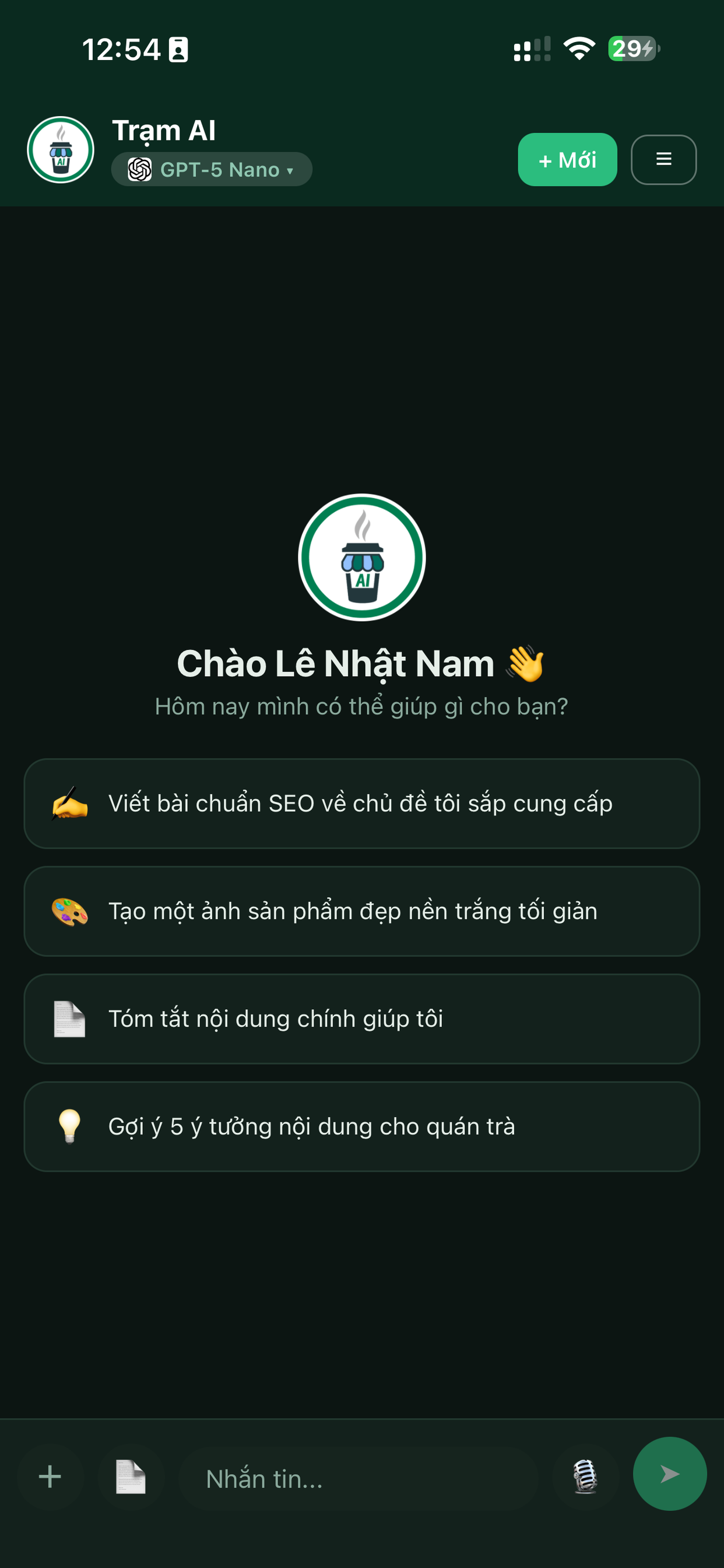 Trạm AI – Trợ lý AI screenshot 4