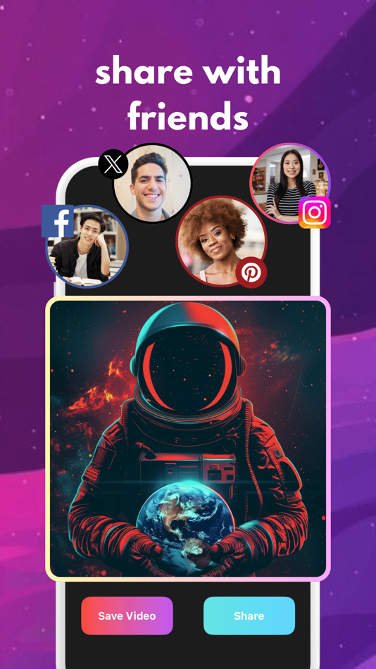 #5. AI Video Generator & Photo Art (iOS) Podle: Deniz Gueney