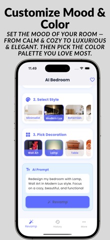 AI Bedroom : Makeover Planner Screenshot 4 of 5