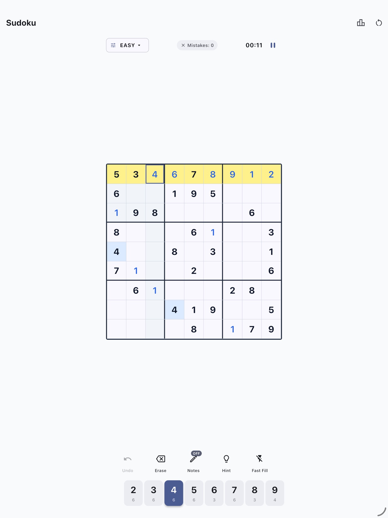 Screenshot 7 of LibreSudoku