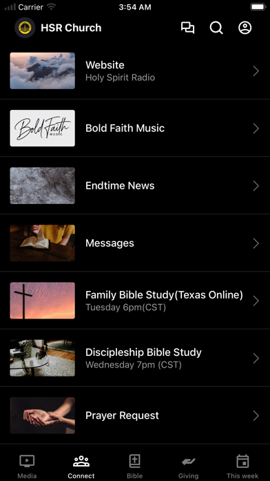 Holy Spirit Radio Church Screenshot