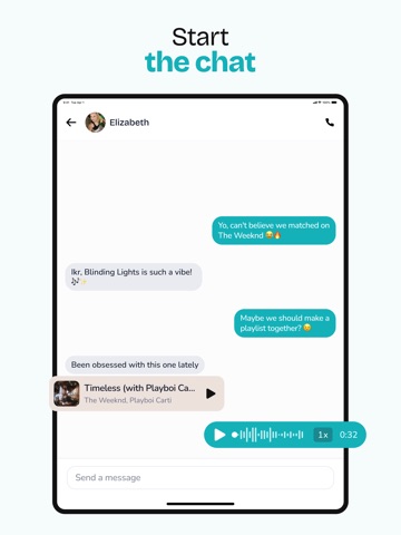 makromusic Dating for Spotify iPad screenshot