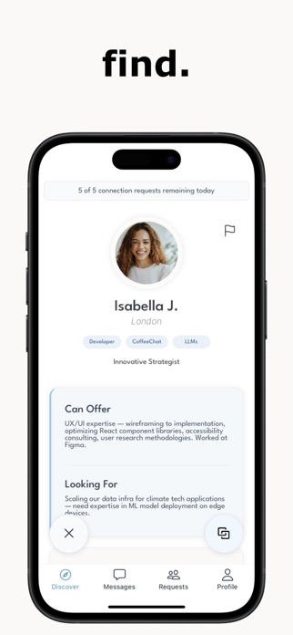Coffeechat: AI Networking Screenshot 1 of 3