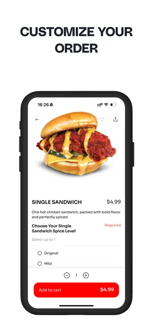 The Red Bird Hot Chicken screenshot 4