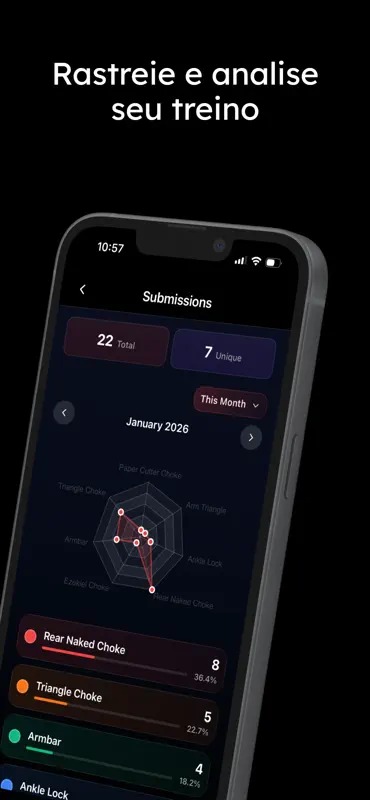 FlowRoll - Parceiro de BJJ screenshot 2 of 7