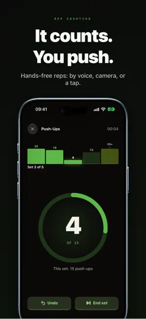 Push Ups 100 - Pushup Counter screenshot 2