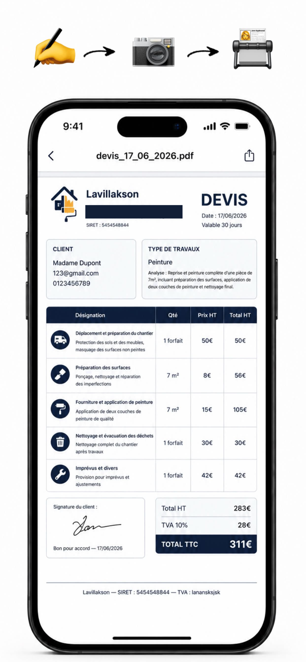Devis Express - DevisClic screenshot 3