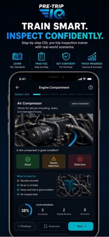 Pre-Trip: CDL Inspection Screenshot 2 of 3