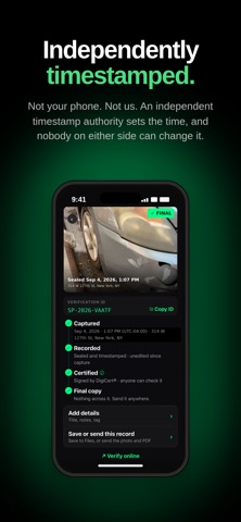 Timestamp Camera by SnapProof Screenshot 4 of 10