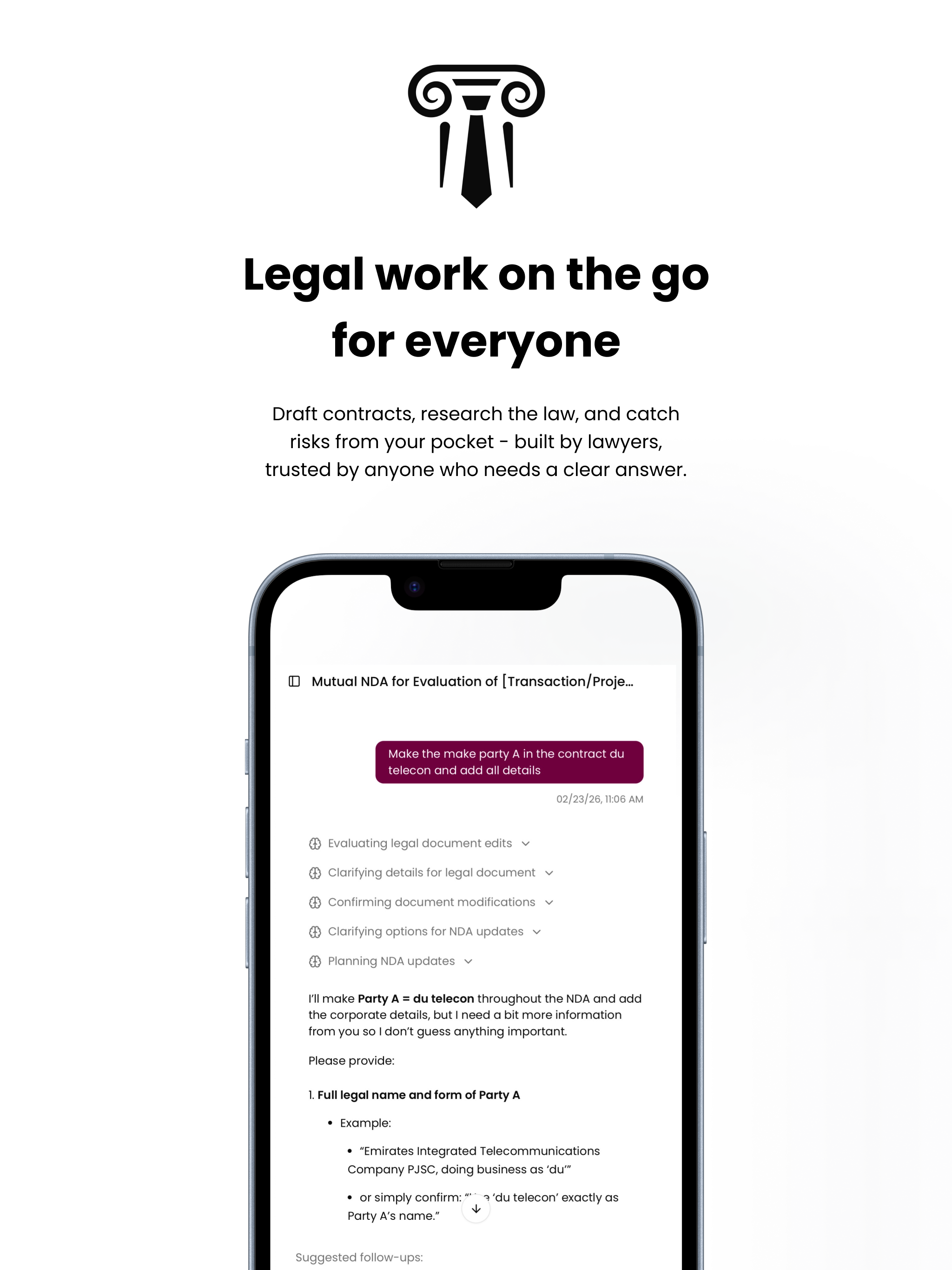 HAQQ Legal AI