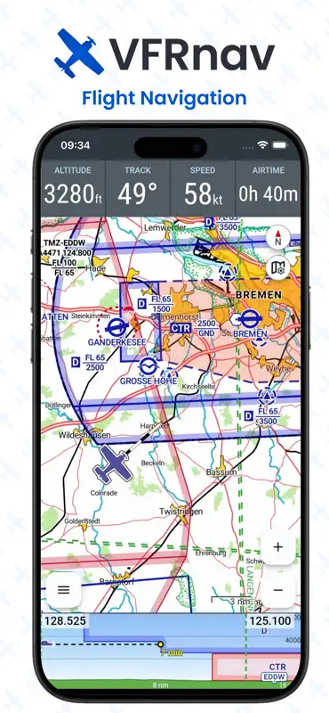 VFRnav Flugnavigation screenshot 1 of 5
