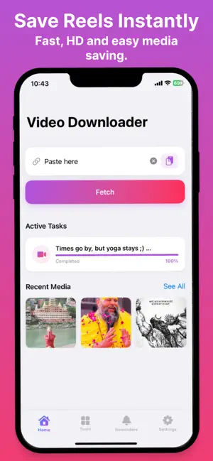 InSave - Video Downloader screenshot 1