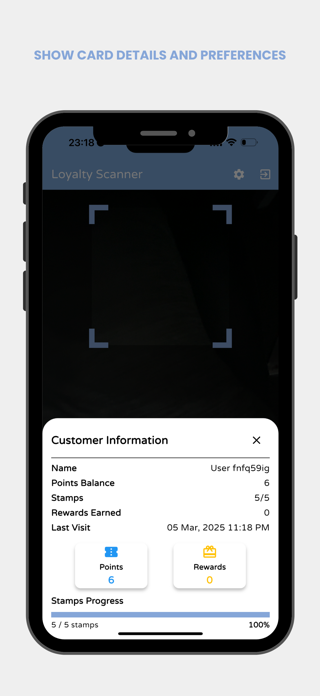 Loyalty Stamp App Screenshot 5 of 8