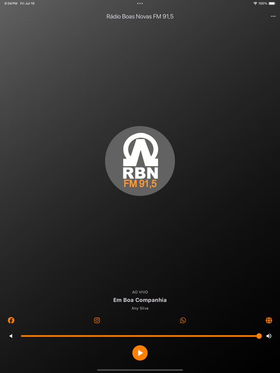 Screenshot #4 pour Rádio Boas Novas FM