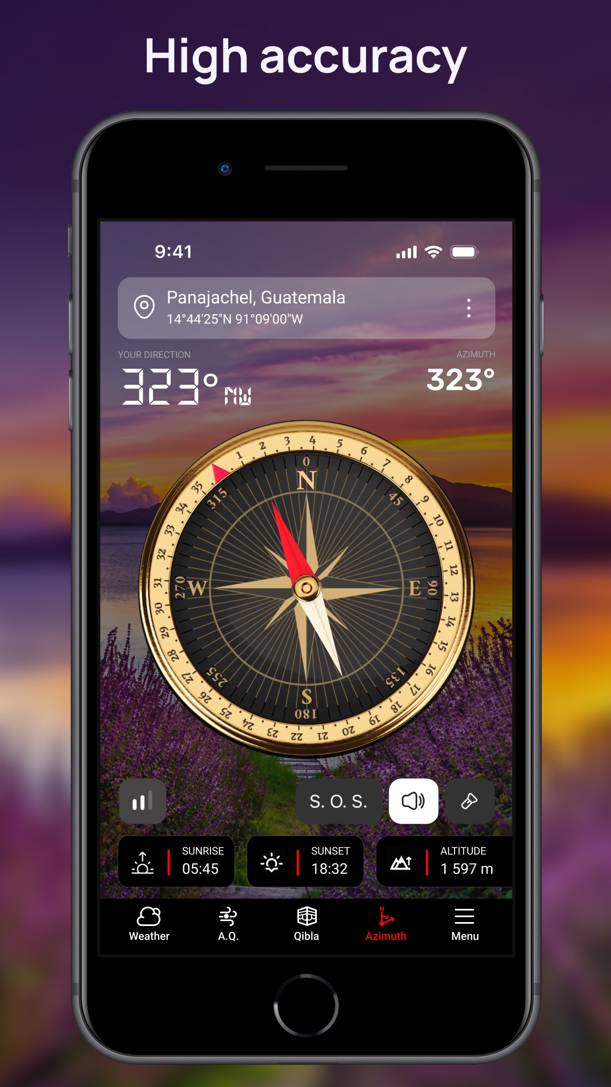 Screenshot 4 of The Best Compass & GPS