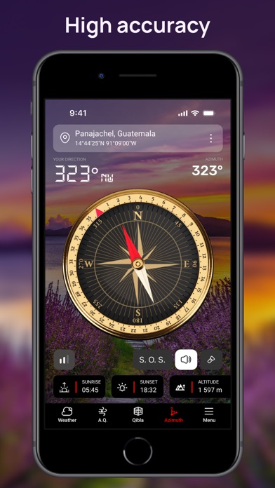 The Best Compass & GPS Screenshot 4 of 6