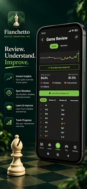 Fianchetto: Chess Analysis screenshot 3