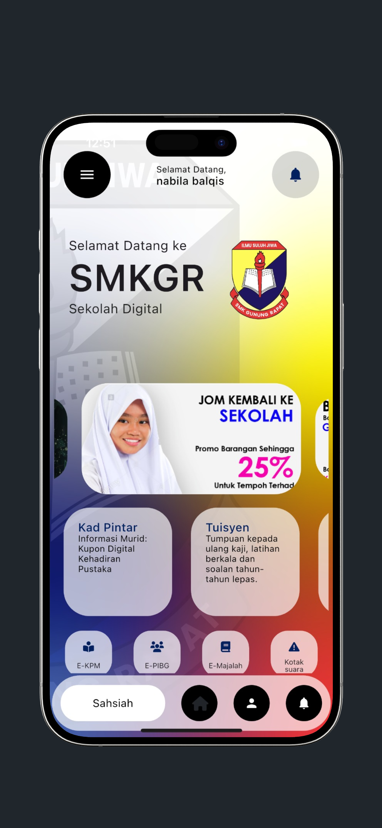 SMK GUNUNG RAPAT screenshot 4