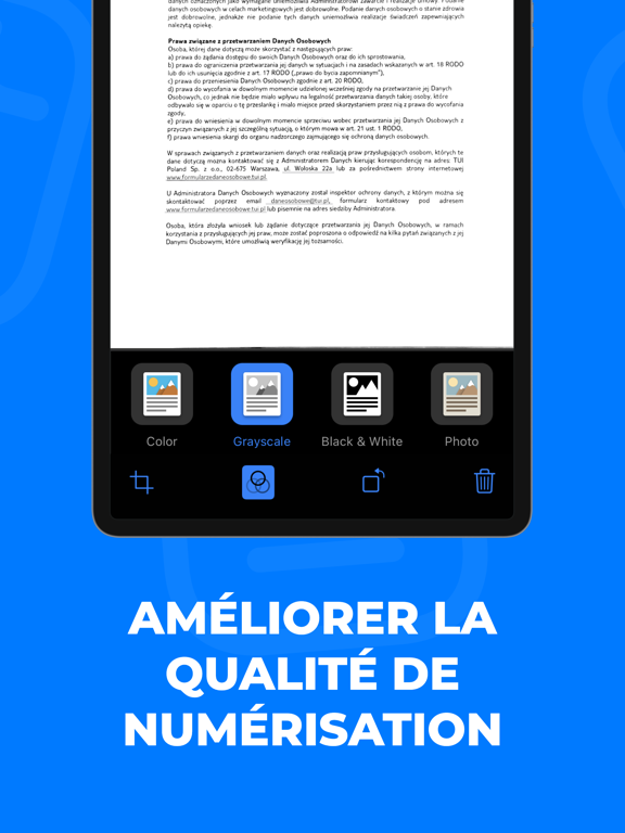 Screenshot #6 pour Appli Scanner: PDF & OCR